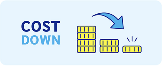COST DOWN