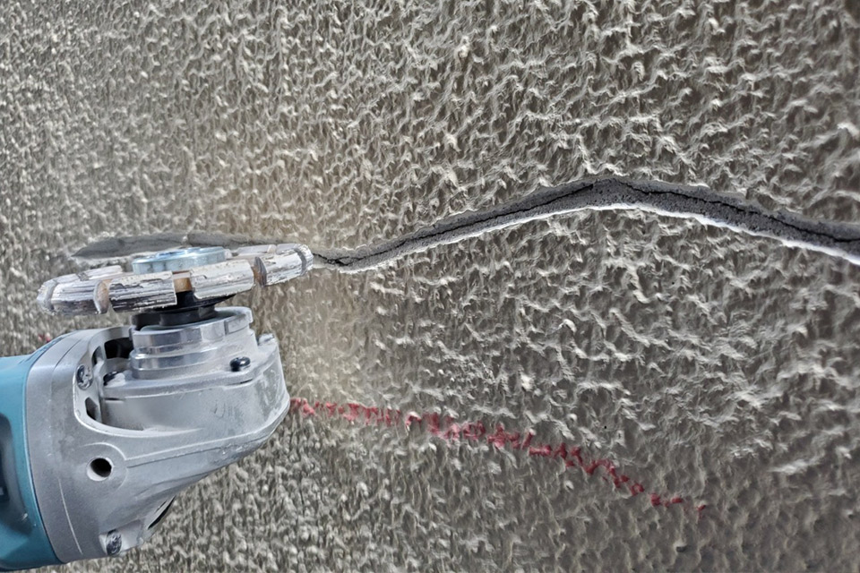 ひび割れ（U/Vカット・エポキシ注入）