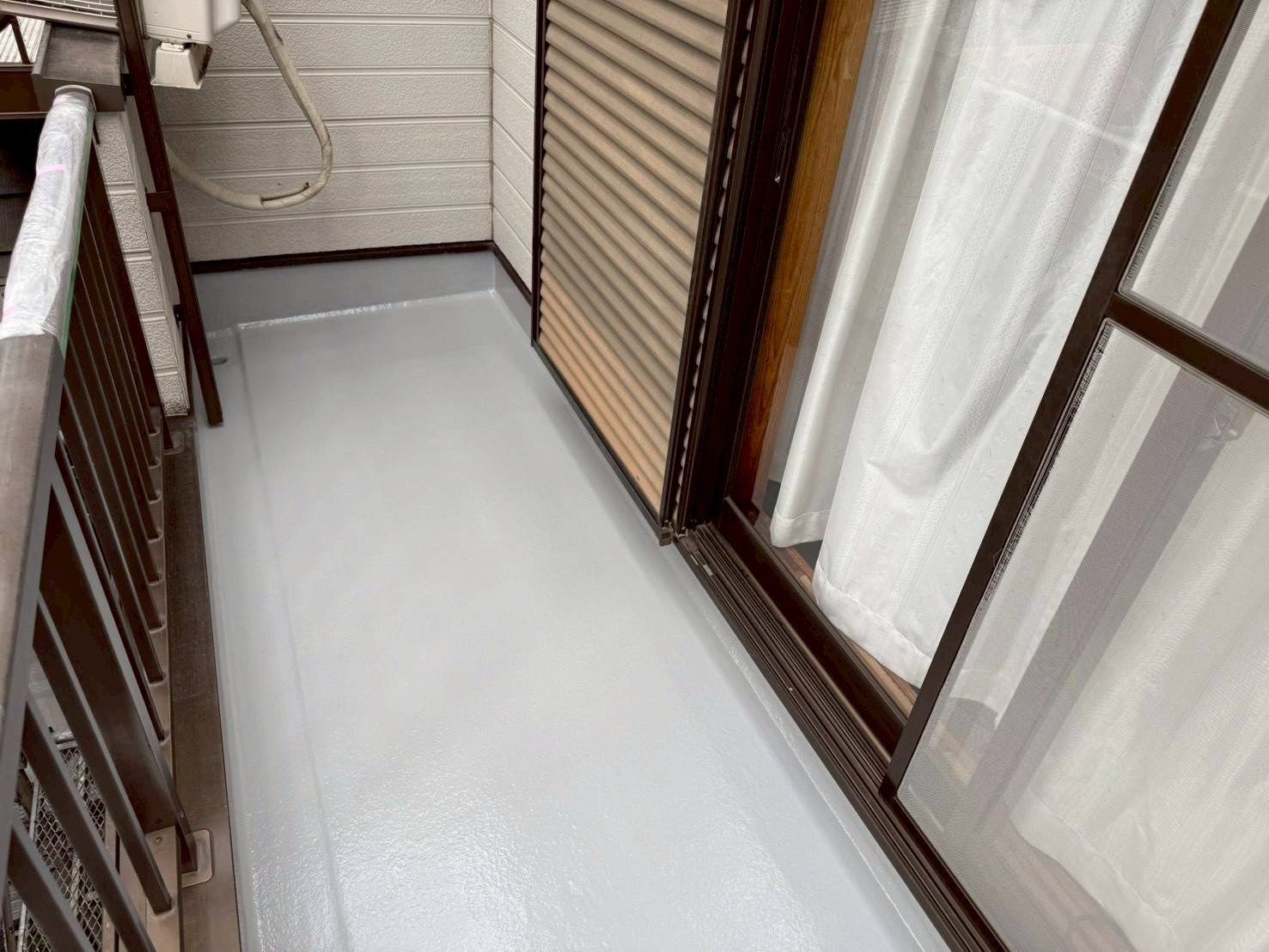 【埼玉県草加市】 木造 2階建て　A様邸バルコニーFRP防水工事 | マンションやアパート・ビルの外壁改修工事は立川市の株式会社エムズクラフト